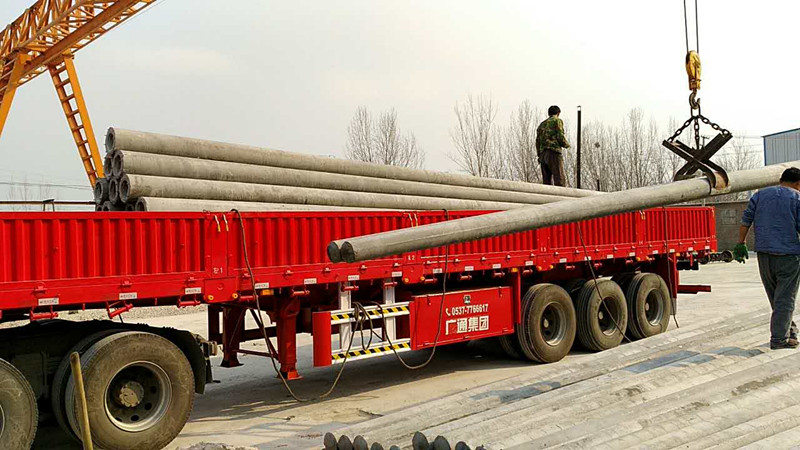 濟南章丘明水16根電線桿工程